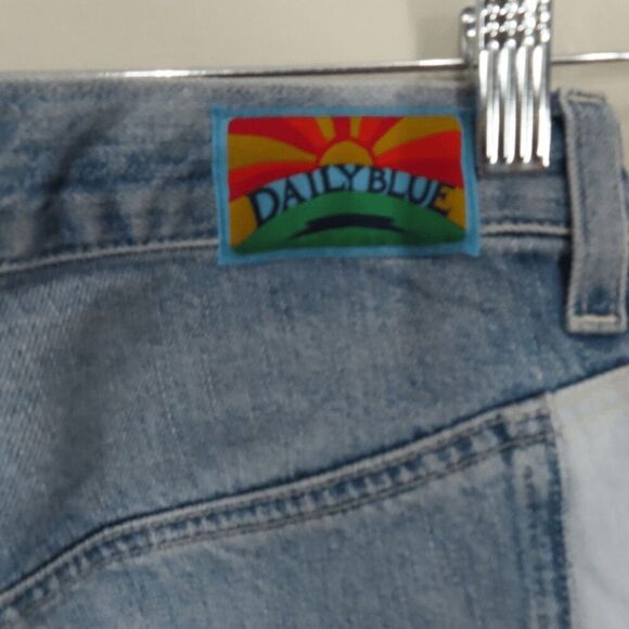 Daily Blue Pacific Light Blue Wide Leg Easy Jeans 24 - Picture 4 of 8